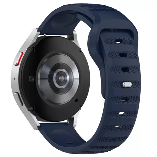 Techsuit - Watchband 20mm (W050) - Samsung Galaxy Watch 4/5/Active 2, Huawei Watch GT 3 (42mm)/GT 3 Pro (43mm) - Blue