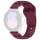Techsuit - Watchband 20mm (W050) - Samsung Galaxy Watch 4/5/Active 2, Huawei Watch GT 3 (42mm)/GT 3 Pro (43mm) - Bordeaux
