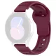 Techsuit - Watchband 20mm (W050) - Samsung Galaxy Watch 4/5/Active 2, Huawei Watch GT 3 (42mm)/GT 3 Pro (43mm) - Bordeaux