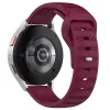 Techsuit - Watchband 20mm (W050) - Samsung Galaxy Watch 4/5/Active 2, Huawei Watch GT 3 (42mm)/GT 3 Pro (43mm) - Bordeaux