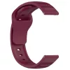 Techsuit - Watchband 20mm (W050) - Samsung Galaxy Watch 4/5/Active 2, Huawei Watch GT 3 (42mm)/GT 3 Pro (43mm) - Bordeaux