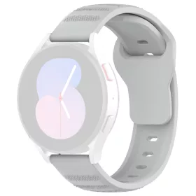   Techsuit - Watchband 20mm (W050) - Samsung Galaxy Watch 4/5/Active 2, Huawei Watch GT 3 (42mm)/GT 3 Pro (43mm) - Gray