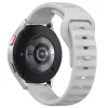 Techsuit - Watchband 20mm (W050) - Samsung Galaxy Watch 4/5/Active 2, Huawei Watch GT 3 (42mm)/GT 3 Pro (43mm) - Gray