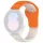 Techsuit - Watchband 20mm (W050) - Samsung Galaxy Watch 4/5/Active 2, Huawei Watch GT 3 (42mm)/GT 3 Pro (43mm) - Orange Beige