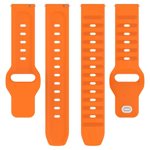 Techsuit - Watchband 22mm (W050) - Huawei Watch GT 2 (46mm)/GT 2 Pro/GT 3 Pro (46mm)/Ultimate, Xiaomi Watch S1 - Orange