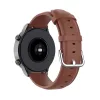 Techsuit - Watchband 20mm (W007PU) - Samsung Galaxy Watch 4/5/Active 2, Huawei Watch GT 3 (42mm)/GT 3 Pro (43mm) - Brown