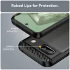 Techsuit - Carbon szilikon tok - Google Pixel 8a - Fekete