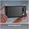 Techsuit - Carbon szilikon tok - Google Pixel 8a - Fekete