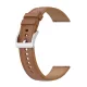 Techsuit - Watchband 20mm (W048) - Samsung Galaxy Watch 4/5/Active 2, Huawei Watch GT 3 (42mm)/GT 3 Pro (43mm) - Brown