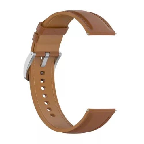 Techsuit - Watchband 20mm (W048) - Samsung Galaxy Watch 4/5/Active 2, Huawei Watch GT 3 (42mm)/GT 3 Pro (43mm) - Brown