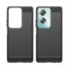Techsuit - Carbon szilikon tok - Oppo A79 5G / OnePlus Nord N30 SE - Fekete