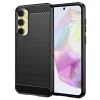 Techsuit - Carbon szilikon tok - Samsung Galaxy A35 5G - Fekete