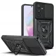 Techsuit - CamShield ütésálló tok - Samsung Galaxy A35 5G - Fekete