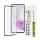 Techsuit - 111D Full Cover / Full Glue üvegfólia - Samsung Galaxy A35 5G / A55 5G / M35 / M56 - Fekete széllel