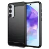 Techsuit - Carbon szilikon tok - Samsung Galaxy A55 5G - Fekete
