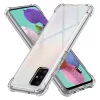 Techsuit - Shockproof Átlátszó Ütésálló Szilikon tok - Samsung Galaxy A51 4G - Átlátszó