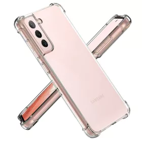   Techsuit - Shockproof Átlátszó Ütésálló Szilikon tok - Samsung Galaxy S21 5G - Átlátszó
