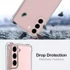 Techsuit - Shockproof Átlátszó Ütésálló Szilikon tok - Samsung Galaxy S21 5G - Átlátszó