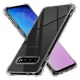 Techsuit - Shockproof Átlátszó Ütésálló Szilikon tok - Samsung Galaxy S10 - Átlátszó