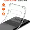 Techsuit - Shockproof Átlátszó Ütésálló Szilikon tok - Samsung Galaxy S10 - Átlátszó
