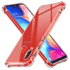 Techsuit - Shockproof Átlátszó Ütésálló Szilikon tok - Samsung Galaxy A20e - Átlátszó