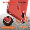 Techsuit - Shockproof Átlátszó Ütésálló Szilikon tok - Samsung Galaxy A20e - Átlátszó