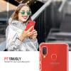 Techsuit - Shockproof Átlátszó Ütésálló Szilikon tok - Samsung Galaxy A20e - Átlátszó