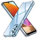 Techsuit - Shockproof Átlátszó Ütésálló Szilikon tok - Samsung Galaxy A32 4G - Átlátszó