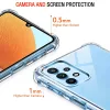 Techsuit - Shockproof Átlátszó Ütésálló Szilikon tok - Samsung Galaxy A32 4G - Átlátszó