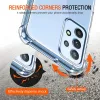Techsuit - Shockproof Átlátszó Ütésálló Szilikon tok - Samsung Galaxy A32 4G - Átlátszó