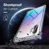 Techsuit - Shockproof Átlátszó Ütésálló Szilikon tok - Samsung Galaxy Note 10 Plus 4G / Note 10 Plus 5G - Átlátszó