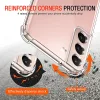 Techsuit - Shockproof Átlátszó Ütésálló Szilikon tok - Samsung Galaxy Note 10 Plus 4G / Note 10 Plus 5G - Átlátszó