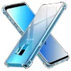Techsuit - Shockproof Átlátszó Ütésálló Szilikon tok - Samsung Galaxy S9 - Átlátszó
