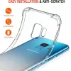 Techsuit - Shockproof Átlátszó Ütésálló Szilikon tok - Samsung Galaxy S9 - Átlátszó