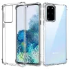 Techsuit - Shockproof Átlátszó Ütésálló Szilikon tok - Samsung Galaxy S20 Plus 4G / S20 Plus 5G - Átlátszó