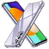 Techsuit - Shockproof Átlátszó Ütésálló Szilikon tok - Samsung Galaxy A52 4G / A52 5G / A52s 5G - Átlátszó