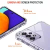 Techsuit - Shockproof Átlátszó Ütésálló Szilikon tok - Samsung Galaxy A52 4G / A52 5G / A52s 5G - Átlátszó