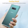 Techsuit - Shockproof Átlátszó Ütésálló Szilikon tok - Samsung Galaxy S10e - Átlátszó