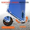 Techsuit - Shockproof Átlátszó Ütésálló Szilikon tok - Samsung Galaxy A7 2018 - Átlátszó