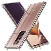 Techsuit - Shockproof Átlátszó Ütésálló Szilikon tok - Samsung Galaxy Note 20 Ultra 4G / Note 20 Ultra 5G - Átlátszó