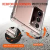 Techsuit - Shockproof Átlátszó Ütésálló Szilikon tok - Samsung Galaxy Note 20 Ultra 4G / Note 20 Ultra 5G - Átlátszó