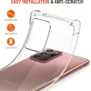 Techsuit - Shockproof Átlátszó Ütésálló Szilikon tok - Samsung Galaxy Note 20 Ultra 4G / Note 20 Ultra 5G - Átlátszó