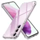 Techsuit - Shockproof Átlátszó Ütésálló Szilikon tok - Samsung Galaxy S21 FE 5G - Átlátszó