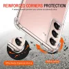 Techsuit - Shockproof Átlátszó Ütésálló Szilikon tok - Samsung Galaxy S21 FE 5G - Átlátszó