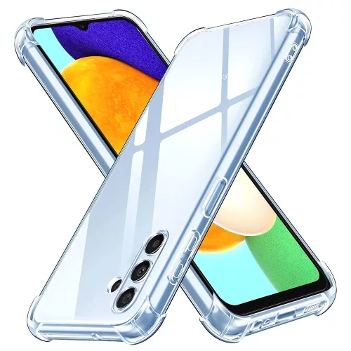 Techsuit - Shockproof Átlátszó Ütésálló Szilikon tok - Samsung Galaxy A13 5G / A04S - Átlátszó