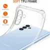 Techsuit - Shockproof Átlátszó Ütésálló Szilikon tok - Samsung Galaxy A13 5G / A04S - Átlátszó