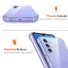 Techsuit - Shockproof Átlátszó Ütésálló Szilikon tok - Samsung Galaxy A34 5G - Átlátszó