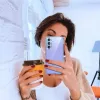 Techsuit - Shockproof Átlátszó Ütésálló Szilikon tok - Samsung Galaxy A34 5G - Átlátszó