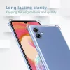 Techsuit - Shockproof Átlátszó Ütésálló Szilikon tok - Samsung Galaxy A04e / M04 - Átlátszó