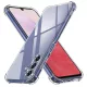 Techsuit - Shockproof Átlátszó Ütésálló Szilikon tok - Samsung Galaxy A14 4G / A14 5G - Átlátszó